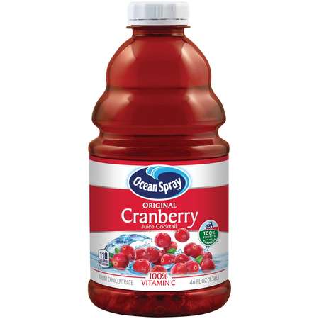Ocean Spray Original Cranberry Juice 46 fl. oz. Bottles, PK8 -  20026